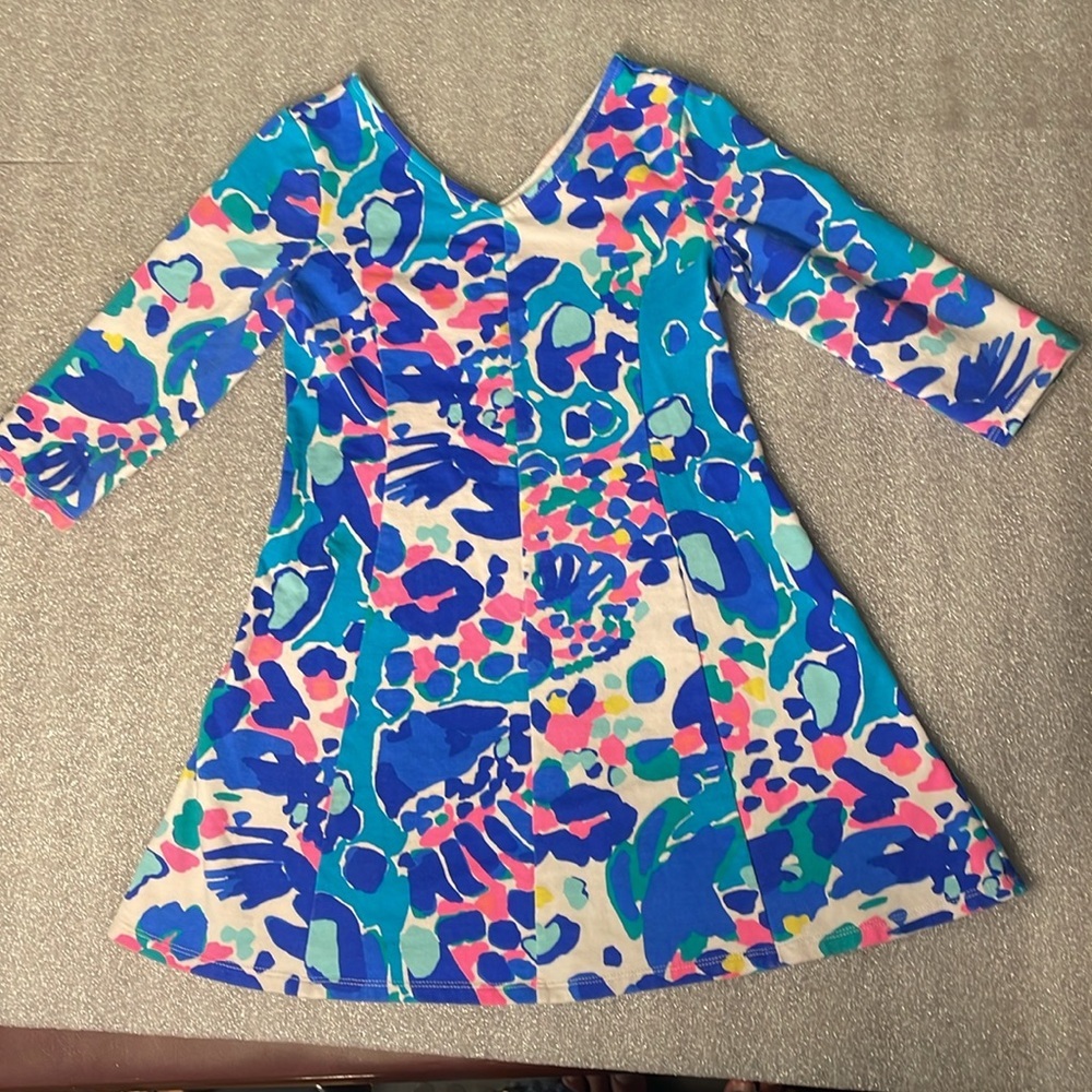 Lilly Pulitzer Girls Hit the Spot Amelia Dress size M 6 - 7